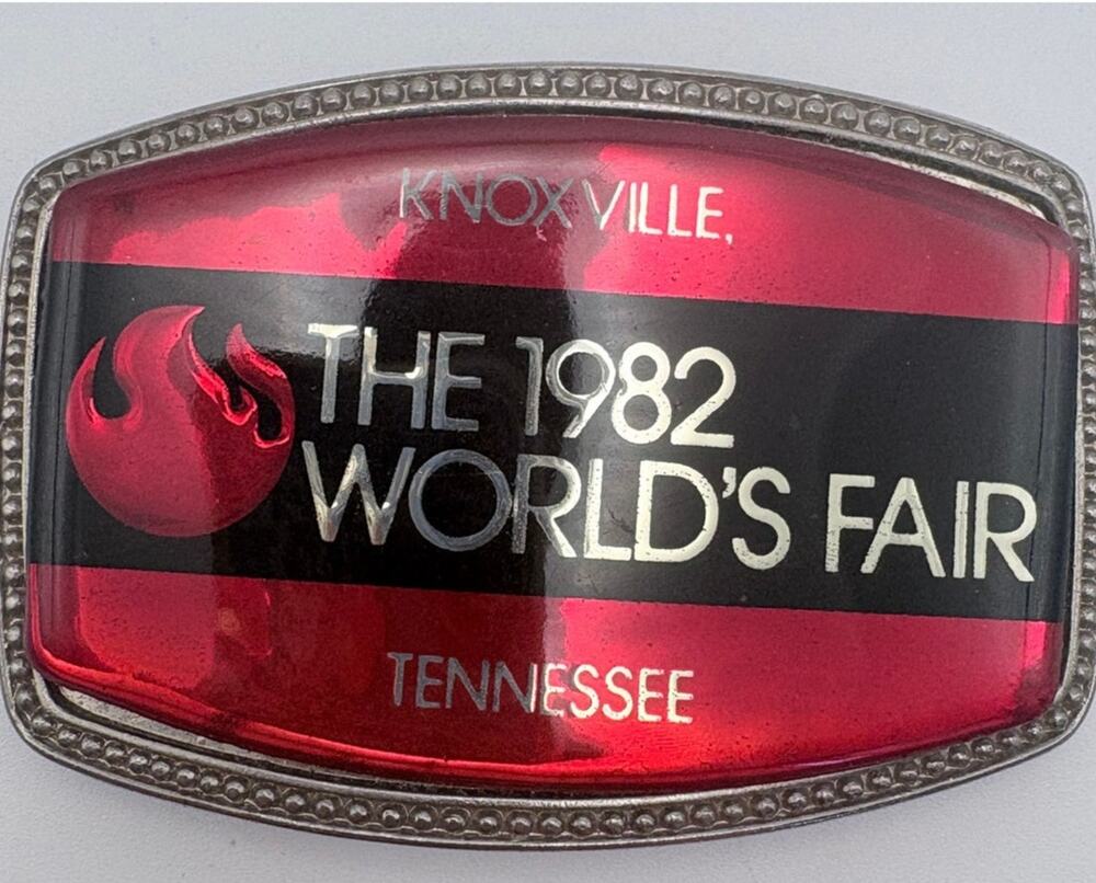 1982 World’s Fair Knoxville, TN Belt Buckle